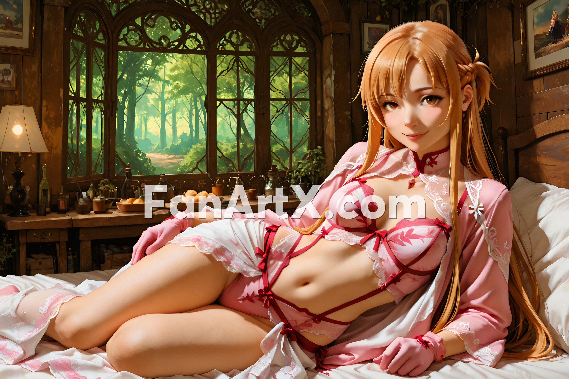 Sao Asuna Yuuki Fanart - Sword Art Online character 1025384